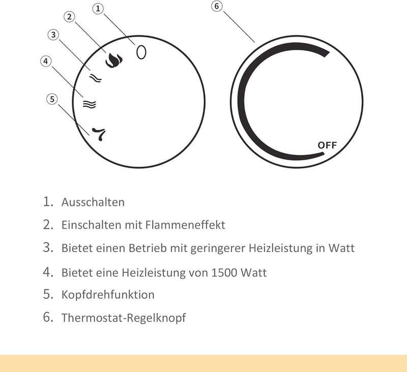 HOMCOM LED Elektrokamin mit Flammeneffekt 1500W Standkamin Kaminofen ABS-Kunststoff Weiss 30,5 x 18