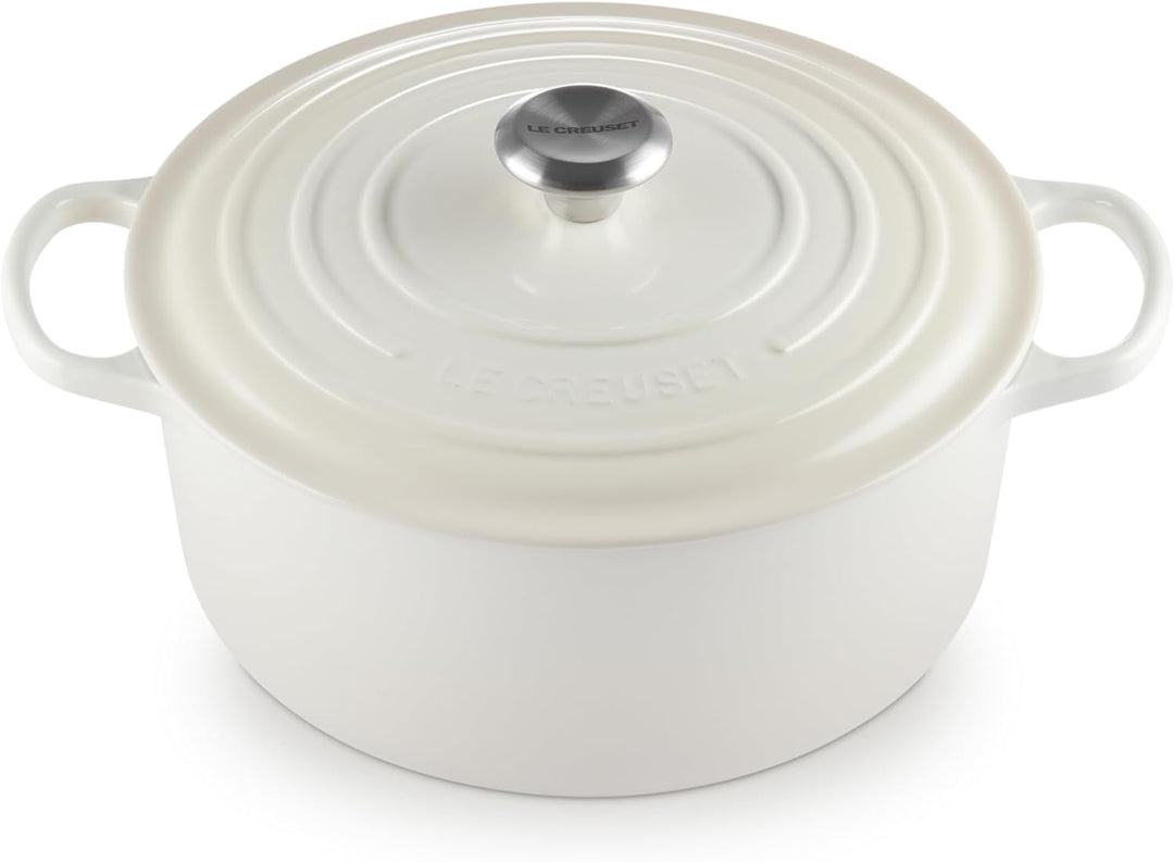 Le Creuset Signature Gusseisen-Bräter mit Deckel, Ø 28 cm, Rund, Für alle Herdarten und Induktion ge
