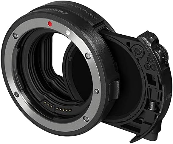 Canon Bajonettadapter EF-EOS R mit Einsteckfilter (V-ND: variabler Neutraldichtefilter A), 3443C005,