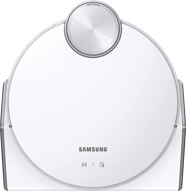 Samsung Jet Bot AI+ VR50T95735W/WA Saugroboter, 30 W Saugleistung, 0,2 ℓ, Clean Station, KI-Objekter
