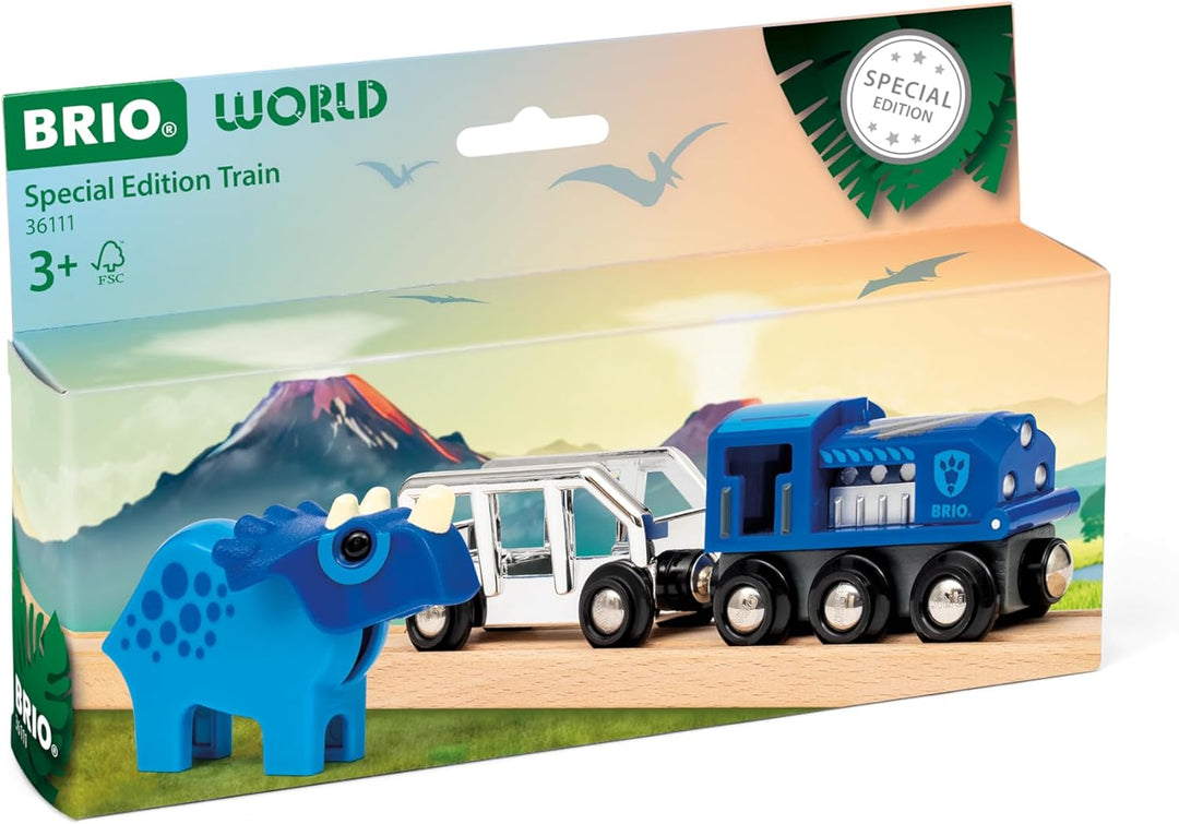 BRIO World 36111 - Sondereditionszug (2025) - Spielzeu-Eisenbahn in limitierter Auflage Holzeisenbah