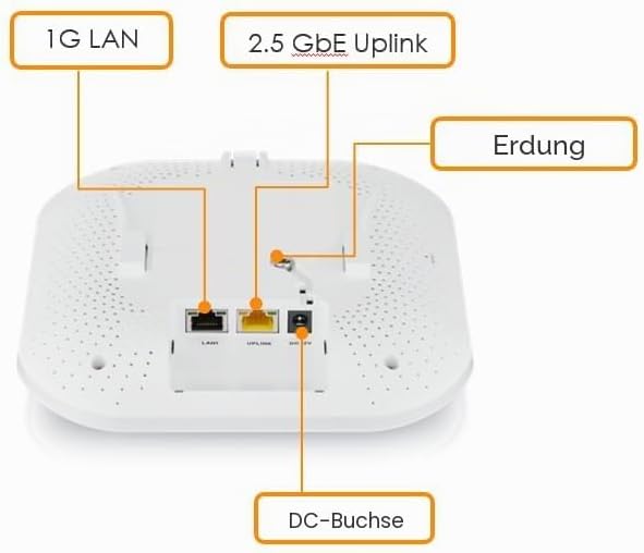 ZYXEL WAX630S Single Pack 802.11AX (WIFI6) 4X4 SMART Antenna EXCLUDE Power Adaptor. 1 Year NCC PRO P