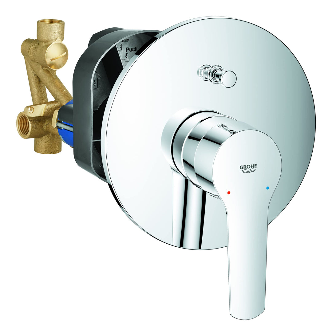 GROHE Start - Einhand-Wannenarmatur (DN 15, langlebige Oberfläche, 46 mm Keramikkartusche), chrom, 2