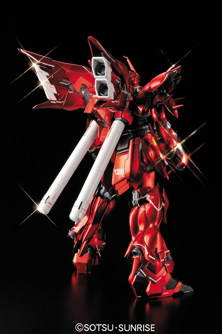 Unbekannt Gundam – MG 1/100 MSN-06S Sinanju Ver.Ka Titanium Finish – Modellbausatz BAN162051