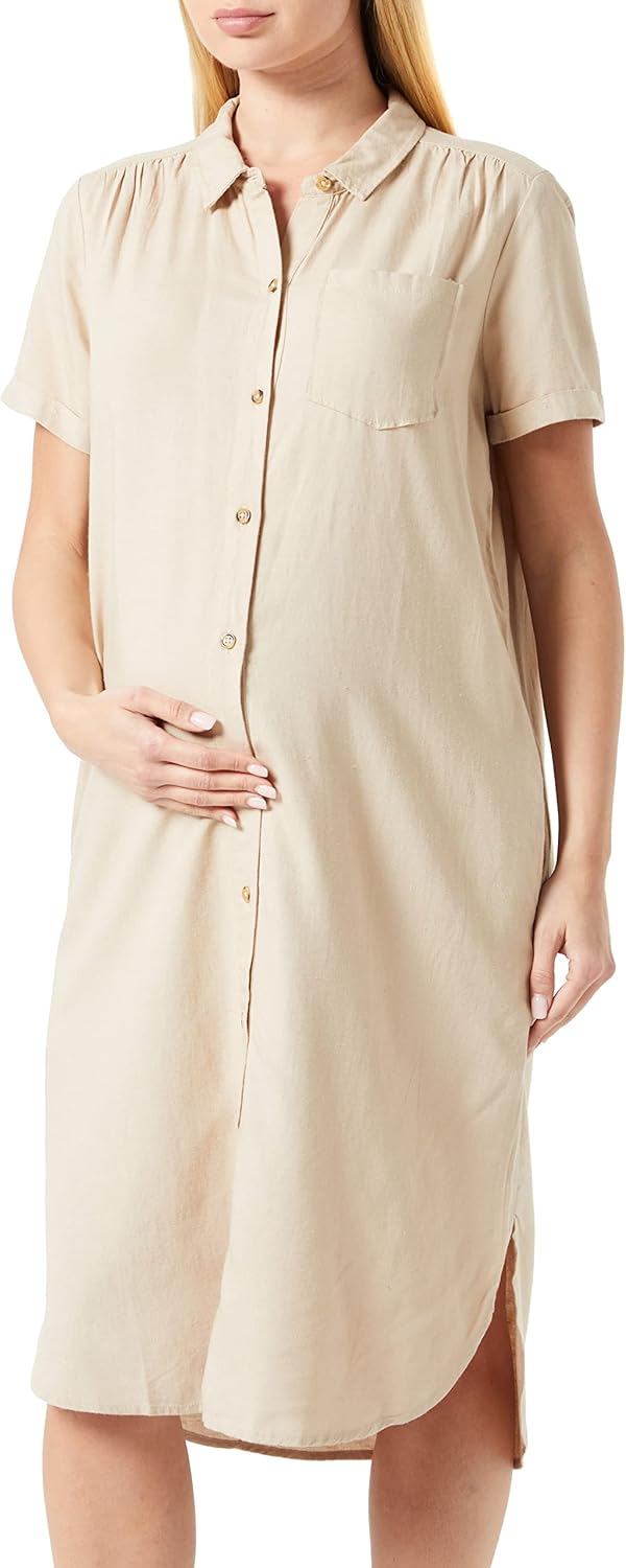 Noppies Damen Dress Chofu Nursing Short Sleeve Kleid, 36