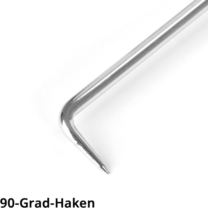 STAHLWERK Haken-Werkzeug-Set 8-teilig | Haken-Satz | Nadelhaken | Dichtungshaken | Pick-Set | Präzis