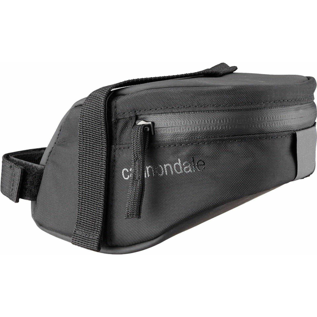 Cannondale Inklusive genähter Klettverschluss-Tasche, Schwarz, Grösse S Schwarz S, Schwarz S
