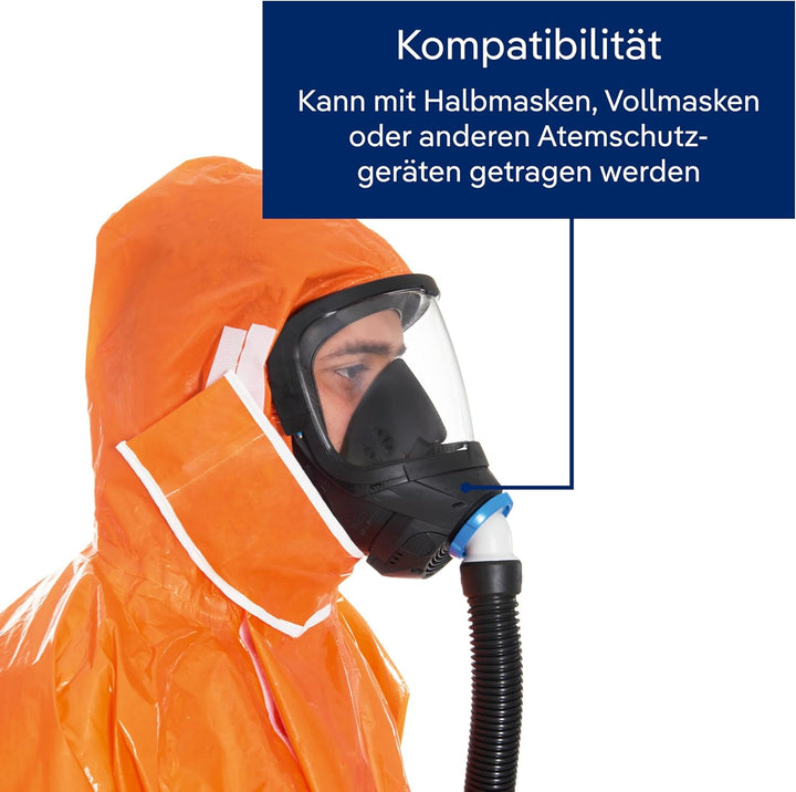 Dräger SPC 4400 CLF begrenzt wiederverwendbarer Schutzanzug gegen Staub und Flüssigkeiten | hohe Bes