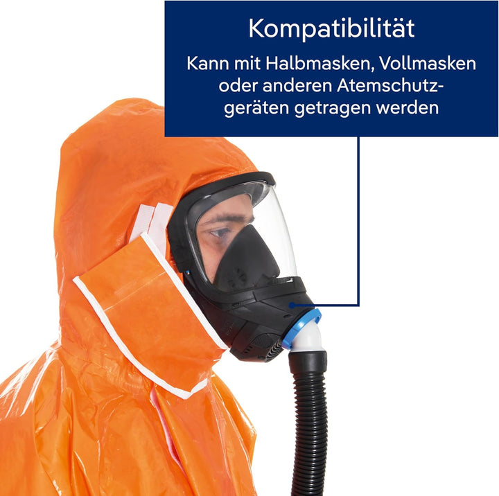 Dräger SPC 4400 CLF begrenzt wiederverwendbarer Schutzanzug gegen Staub und Flüssigkeiten | hohe Bes