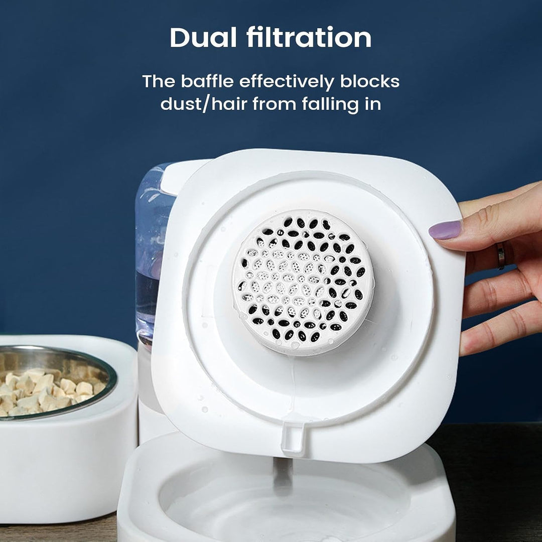 Futter- Und Wasserspender Für Hunde – Automatischer Wasser- Und Futterspend | Tierfutter- und Wasser