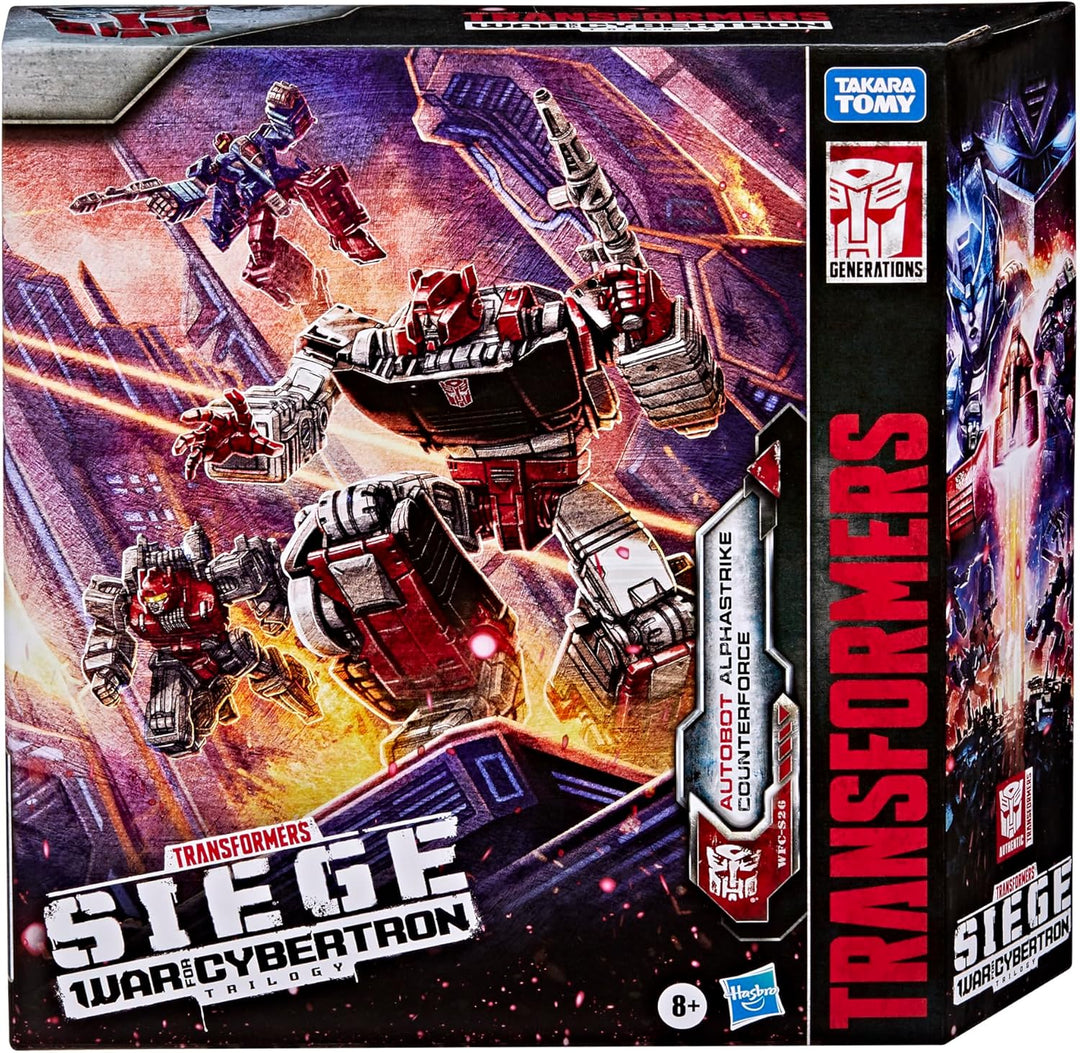 Transformers War for Cybertron WFC-S26 Autobot Alphastrike Counterforce 3-Pack Actionfiguren mit Umw