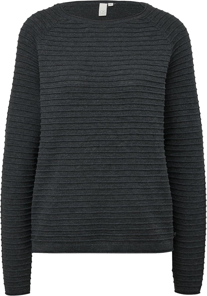 s.Oliver Damen Pullover XS Dunkelgrau, XS Dunkelgrau