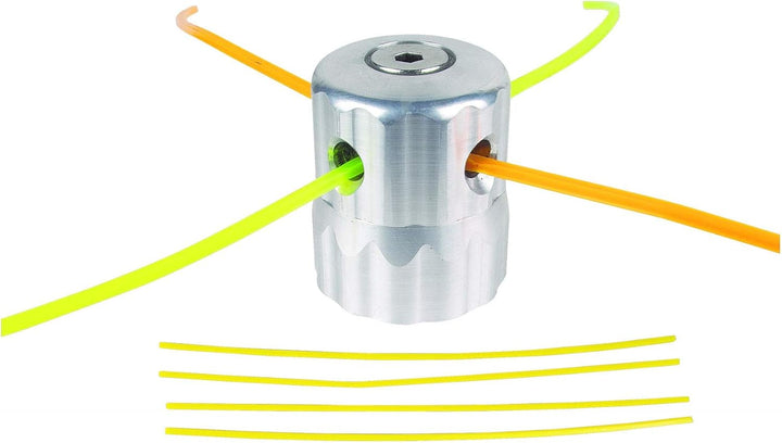 SAKAWA Dopellenkergriff von Benzin 48cc Festbar Bar 32mm + Gesichtsschutzschild + Kopf aus Aluminium