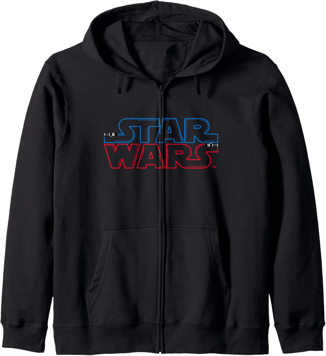 Star Wars Lightsaber Logo Kapuzenjacke