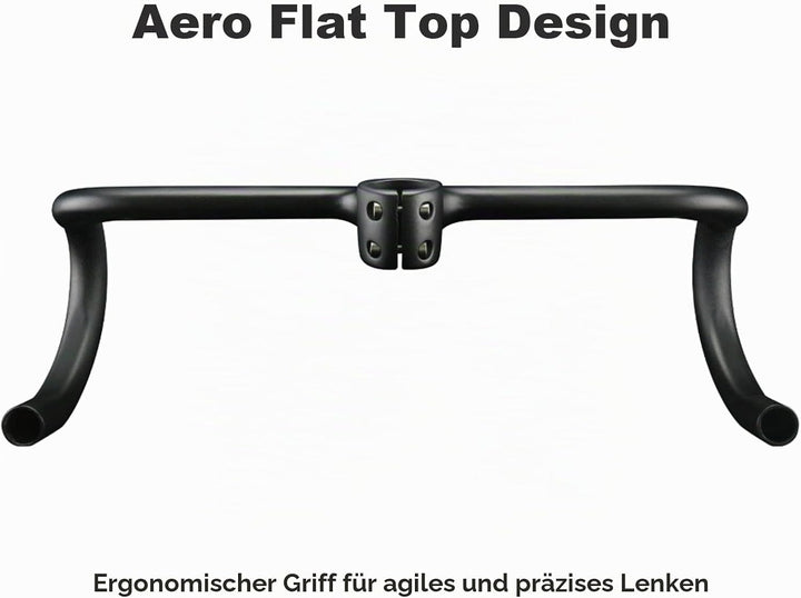 RXL SL 31.8 integrierte carbon lenker rennrad carbon lenker strassen-fahrrad-carbon-lenker 28.6mm in