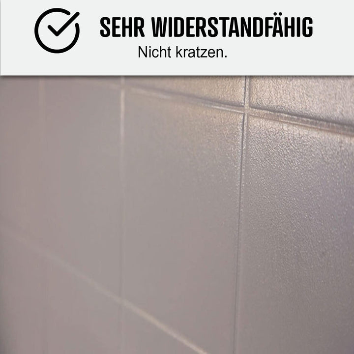 ARCANE INDUSTRIES FLIESENLACK : Fliesenfarbe für Küche und Badezimmer - Wandfliesen RAL 1015 - Helle