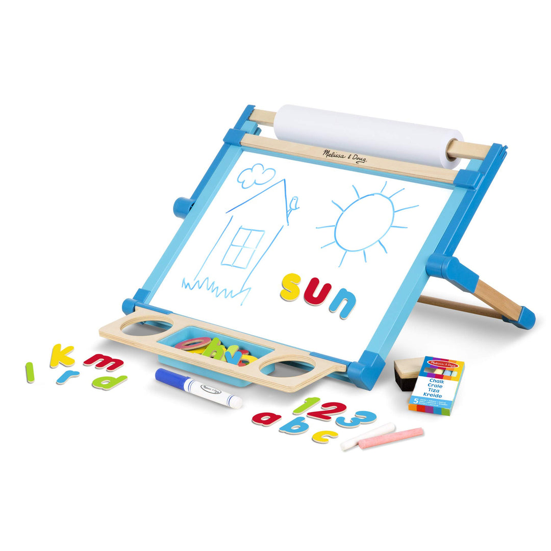 Double-Sided Magnetic Tabletop Easel (SIOC), Double-Sided Magnetic Tabletop Easel