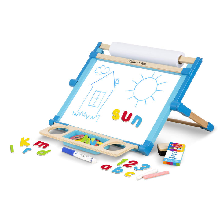 Double-Sided Magnetic Tabletop Easel (SIOC), Double-Sided Magnetic Tabletop Easel