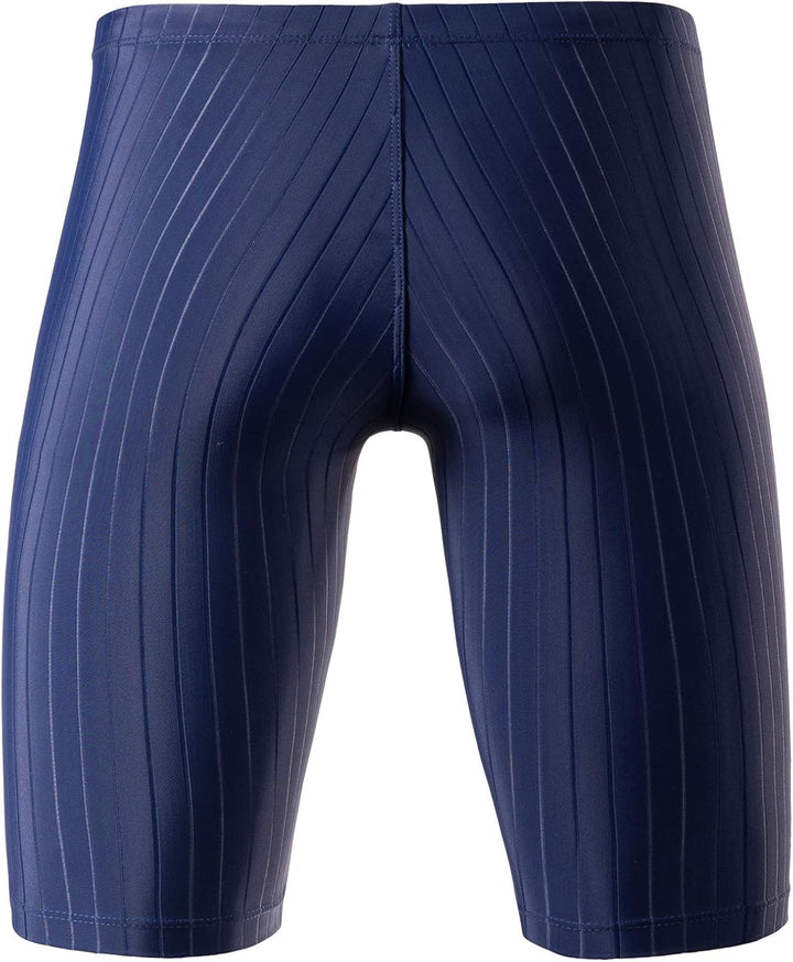 MY KILOMETRE Herren Jammers Lang Badehose Schwimmen Badeanzug Jammer Reines Blau S, Reines Blau S