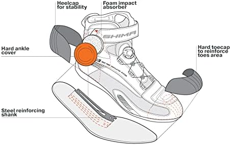 SHIMA EXO Vented Lady, Motorradschuhe für Damen - Verstärkte Strassenreitschuhe mit ATOP-Verschlusss