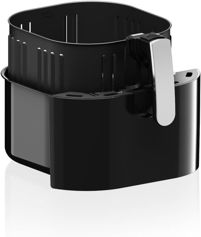 VERTENZ Taste 70 | Kompakte Heissluftfritteuse Airfryer XXL 7.7 Liter Fassungsvermögen | 8 Automatis