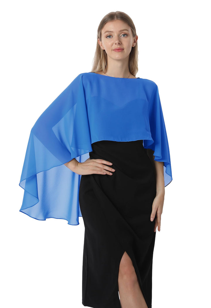 Hotshawl Damen Pashmina-Schal Einheitsgrösse Blau, Einheitsgrösse Blau
