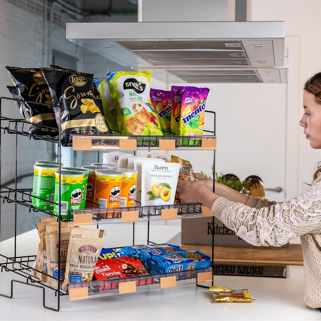 ODOXIA Regal für Süssigkeiten | Snack-Regal | Snackregal Für Die Theke | Organizer Für Süssigkeiten