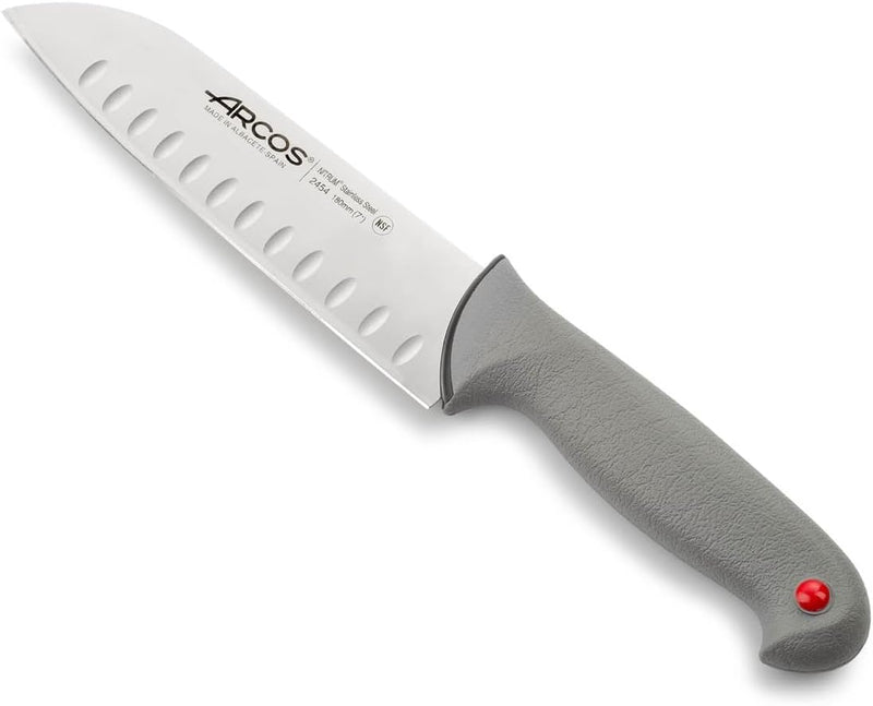 Arcos Serie Colour Proof - Santoku Messer Messer Asiatischer Art- Klinge Nitrum Edelstahl 180 mm - H