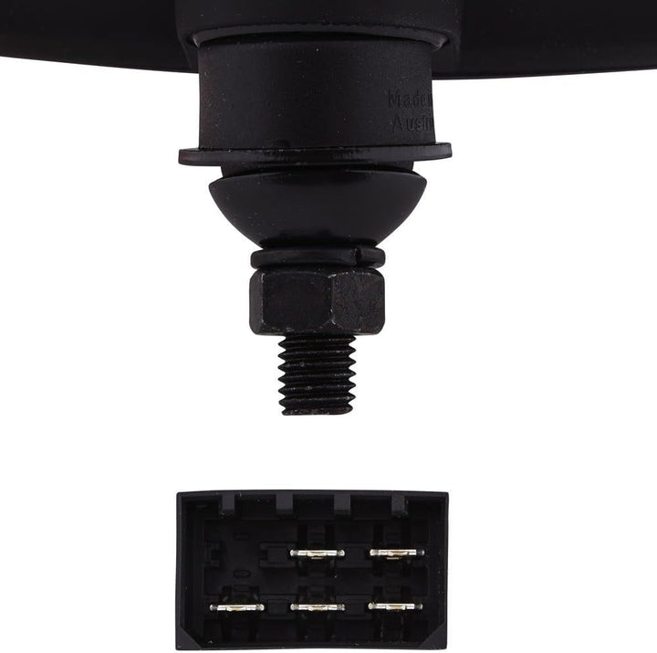 HELLA - Hauptscheinwerfer - 12V - Anbau - Lichtscheibenfarbe: gelb - Stecker: AMP - links - 1SA 996