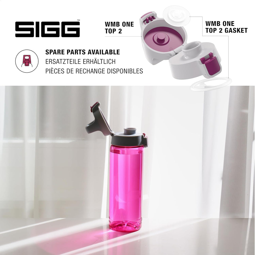 SIGG - Tritan Trinkflasche - Total Color ONE ONE - Für Kohlensäurehaltige Getränke Geeignet - Spülma