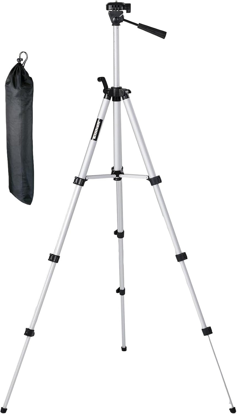 Original Einhell Teleskop Stativ Tripod (passend für Lasernivelliergerät und Kreuzlinienlaser, Arbei