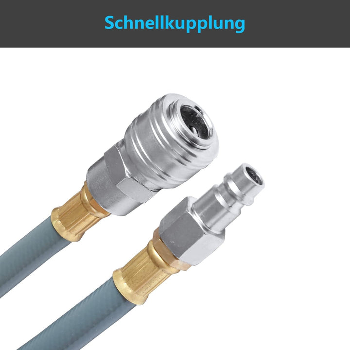 Izrielar 30+2m Druckluftschlauch Aufroller Automatisch, Schlauchaufroller Automatisches Aufrollen 18