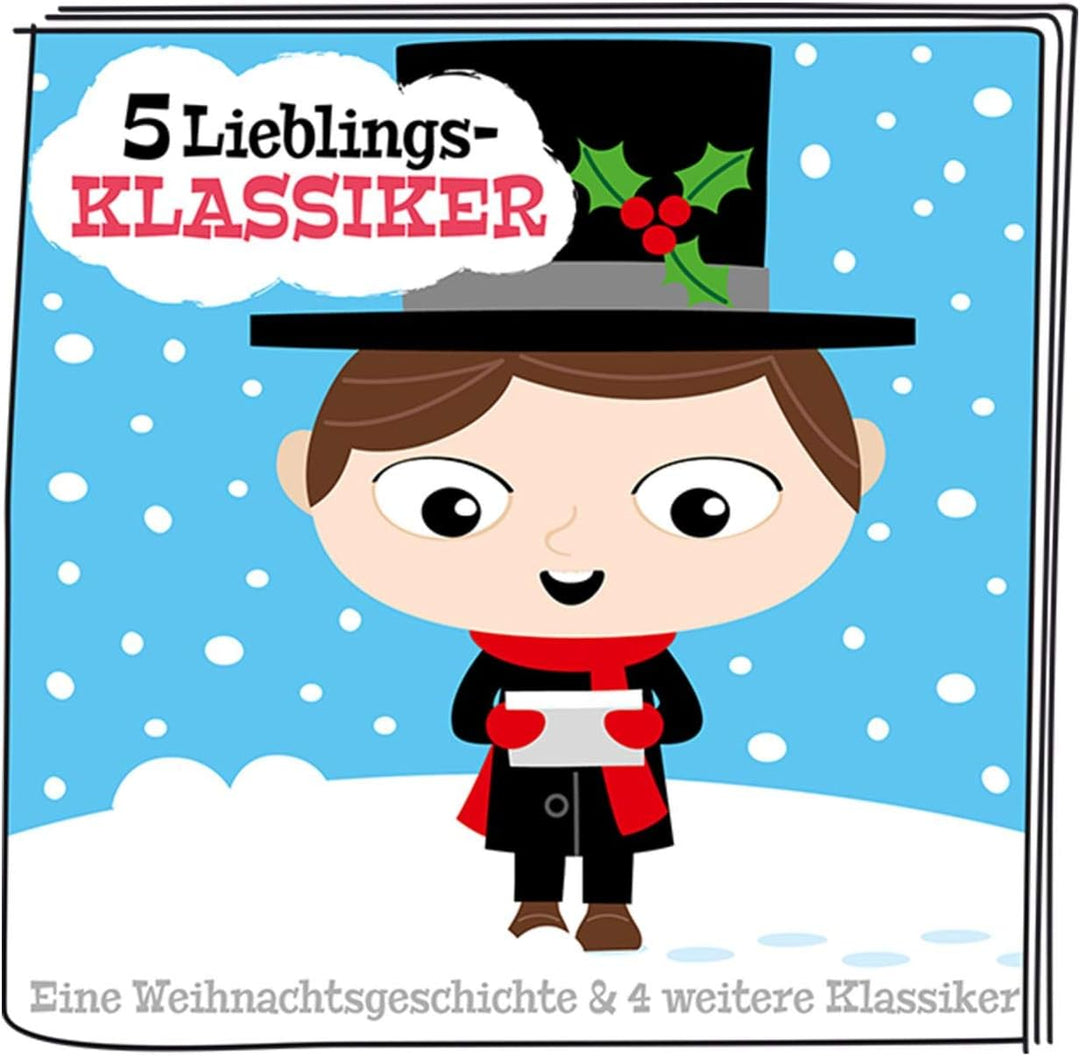 tonies Hörfiguren für Toniebox, Lieblings-Klassiker – Eine Weihnachtsgeschichte und 4 weitere Klassi