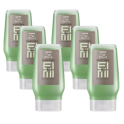 Wella EIMI Sculpt Force Flubber Gel extra stark- 125ml (6´er Pack) Unparfümiert 125 ml (6er Pack), U