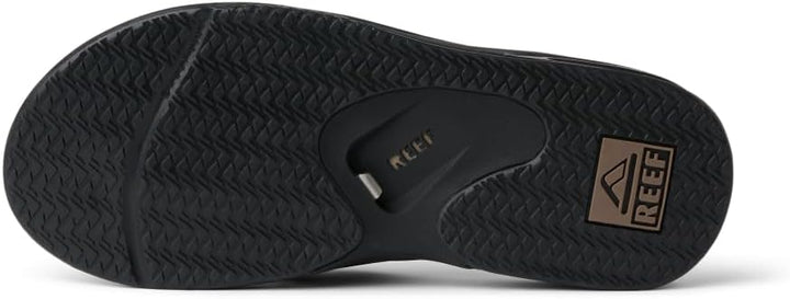 Reef Herren Fanning Flipflop 38 EU Black And Tan, 38 EU Black And Tan