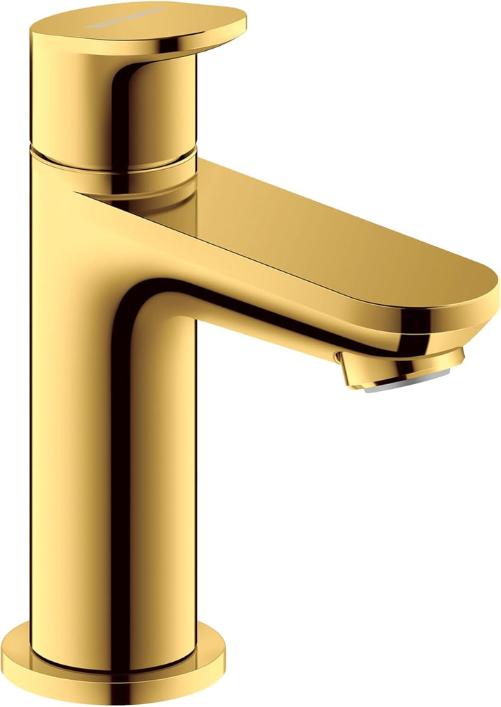 Duravit Wave Standventil (Auslauf Höhe 77 mm), Kaltwasser Waschtischmischer, Kaltwasserhahn Bad, Kal