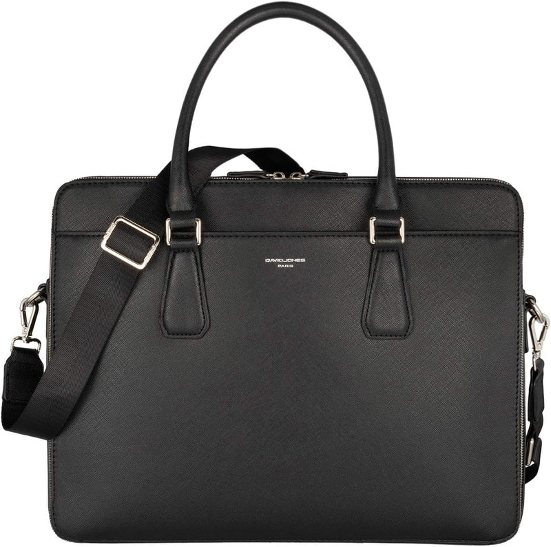 David Jones - Herren Aktentasche - Mann Business Tasche - 13 Zoll Laptoptasche Arbeitstasche - Saffi