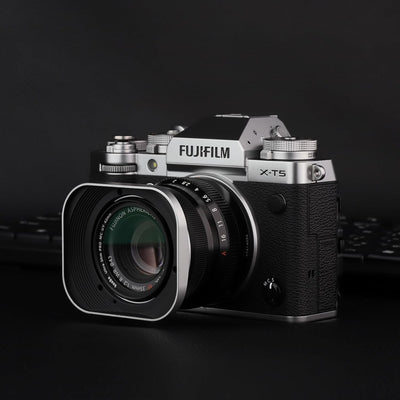 Haoge LH-X35S Bajonett Quadratisch Metall Gegenlichtblende für Fujifilm Fuji Fujinon XF 35mm f/2 R W