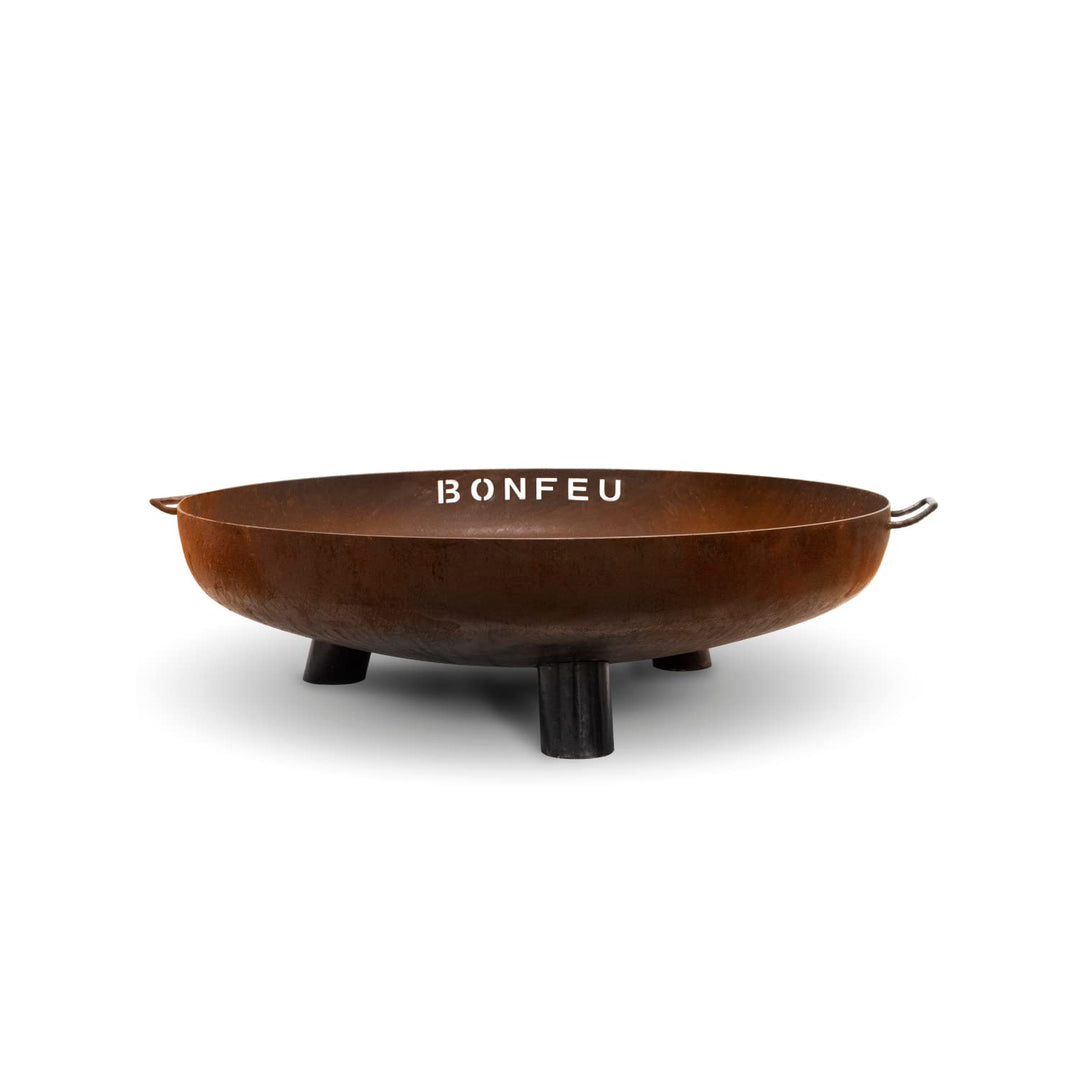 BonFeu BonBowl Plus Feuerschale 80cm - Feuerschalen für den Garten - Feuerstelle Outdoor - Feuerscha