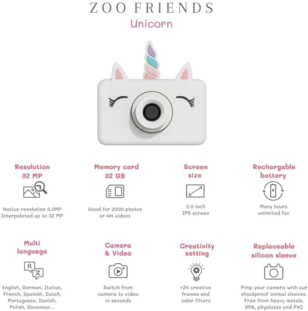 Einhorn-Kamera. THE ZOOFAMILY