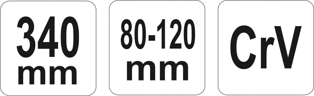 Yato, 120-180mm, 120-180mm