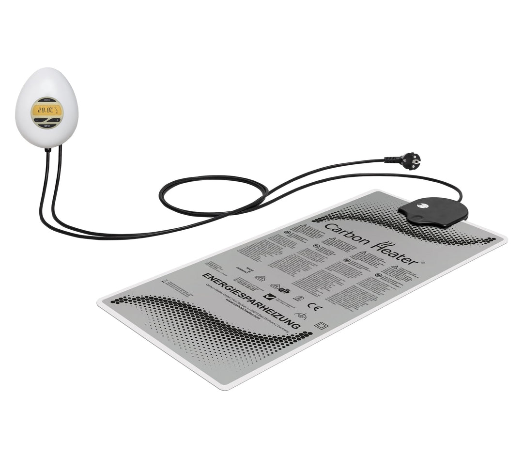 iq Digital Wasserbett Heizung T.B.D. Carbon 240W - Energiesparheizung für vollvolumige Wasserbetten