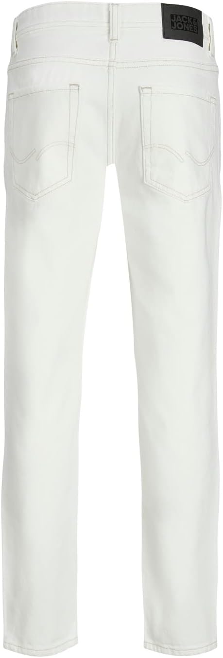 JACK & JONES Jungen Jeans 128 Ecru, 128 Ecru