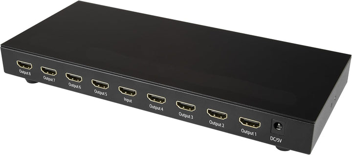 StarTech.com 8 Port 4K 60Hz HDMI Splitter - HDR Unterstützung - 7.1 Surround Audio Sound - HDMI Vert