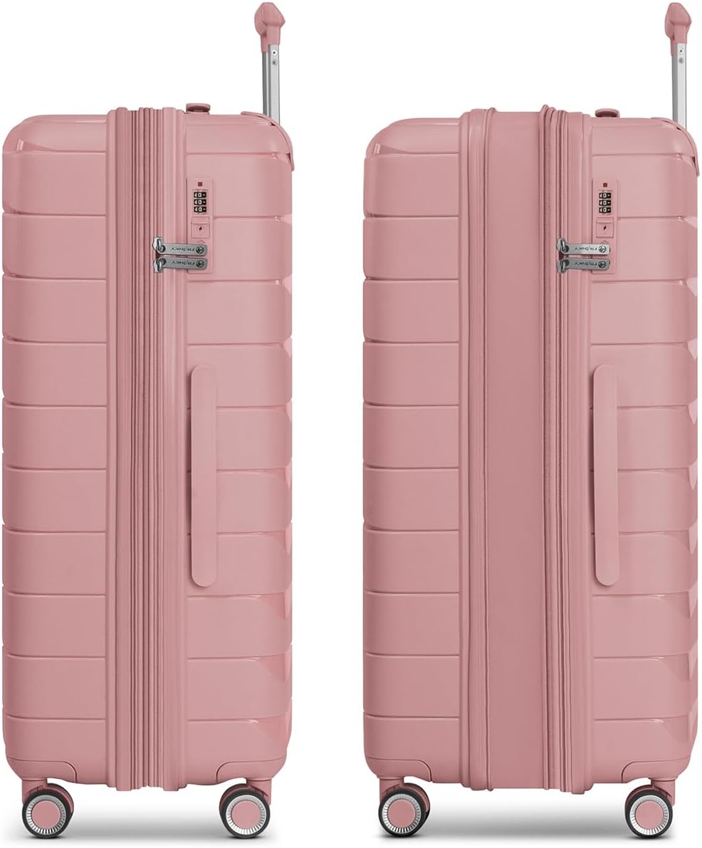 Franky Check-in Koffer für Damen und Herren | grosser XL Trolley 49 x 28 x 74 cm aus hochwertigem, l