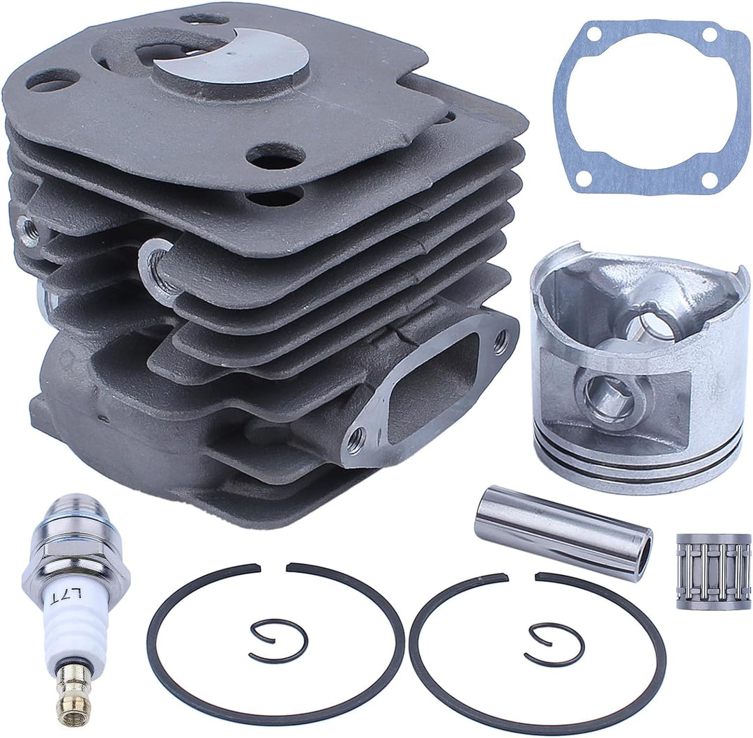 Adefol Nikasil überzogen 50mm Zylinder Kolben Nadellager Dichtung Kit Für Husqvarna 365 371 372 XP 3