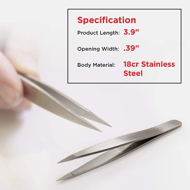 Seki Edge Stainless Steel Pointed Tweezer (Pinzette)