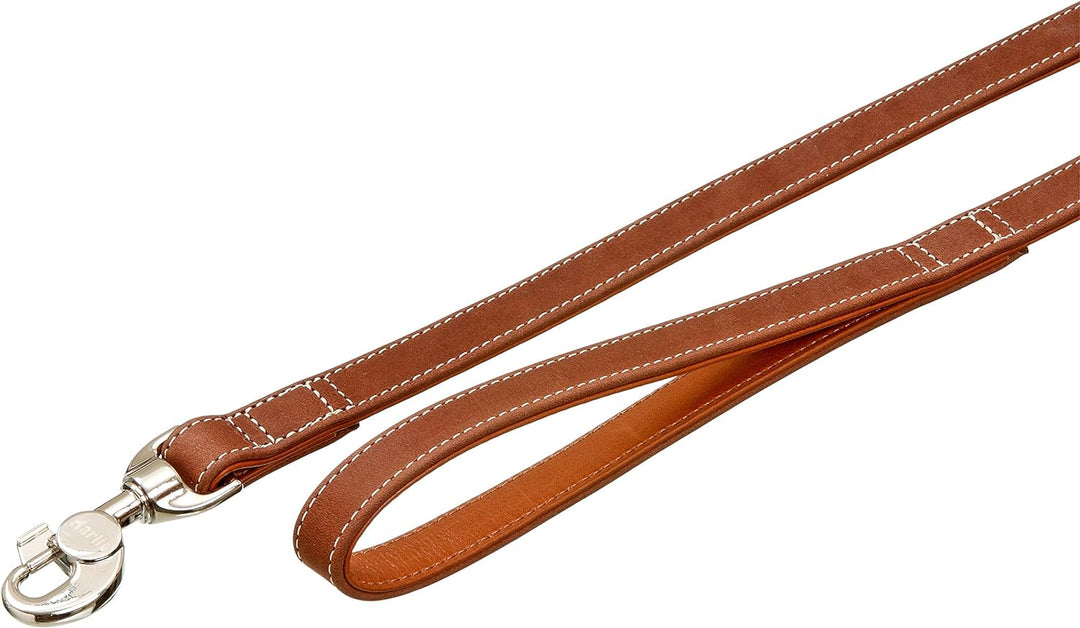 Karlie Leine Buffalo Ultra L: 100 cm B: 25 mm braun-hellbraun, L: 100 cm B: 25 mm braun-hellbraun