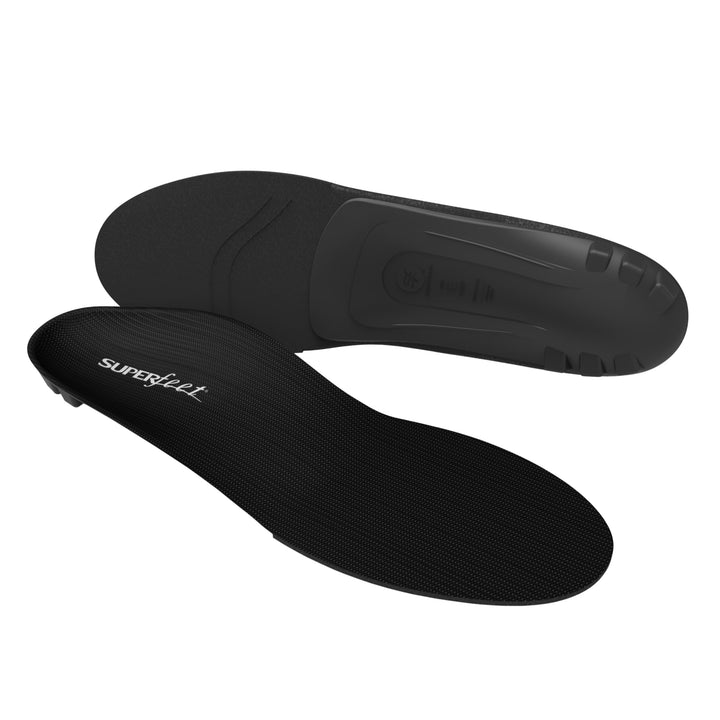 superfeet Unisex Sort Einlegesohlen Orthop disch, Schwarz (Black), F (45-46.5 EU), F (45-46.5 EU)