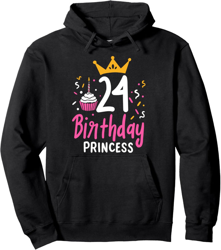 24. Geburtstag Frauen Mädchen Pullover Hoodie